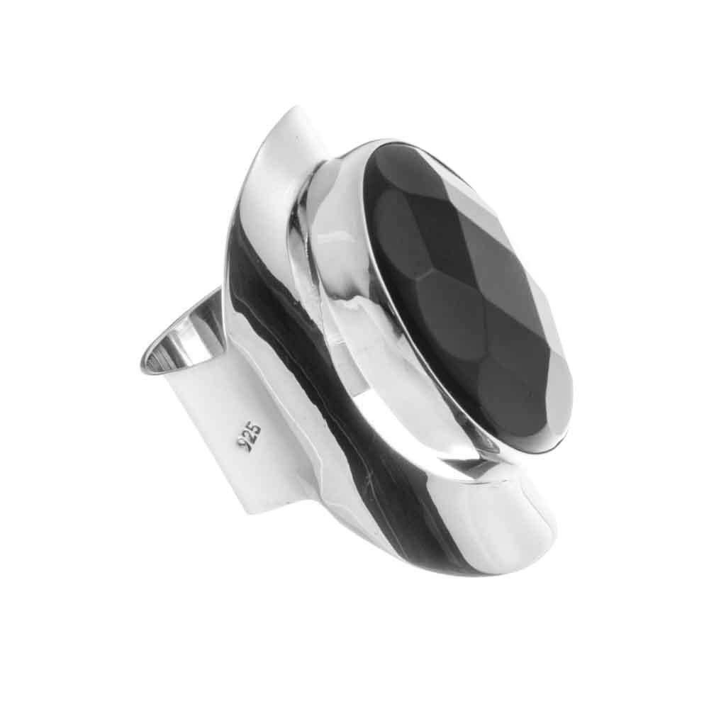 Anillo de Plata piedra Onix