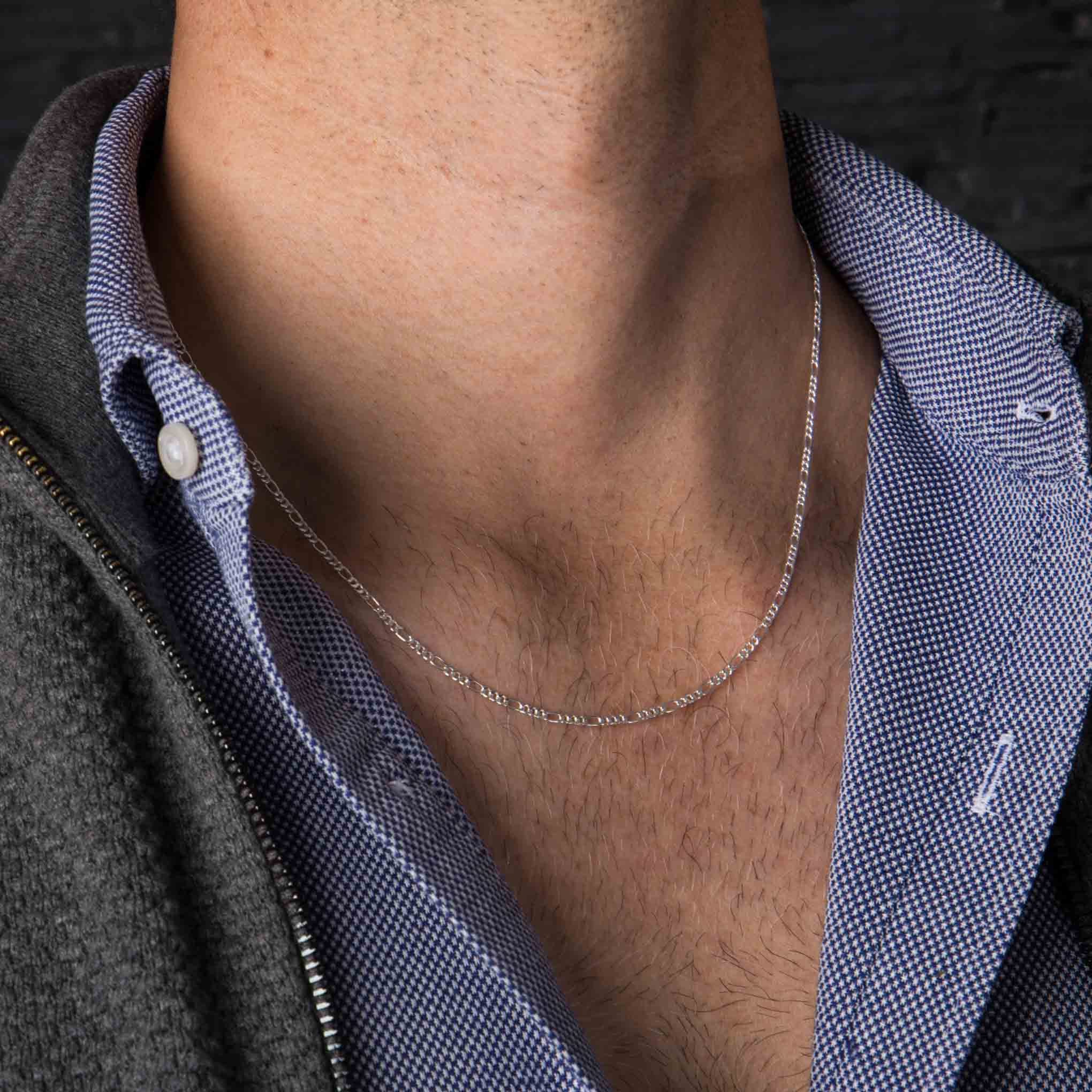 Cadena Cartier Laminada L20.3 de plata .925