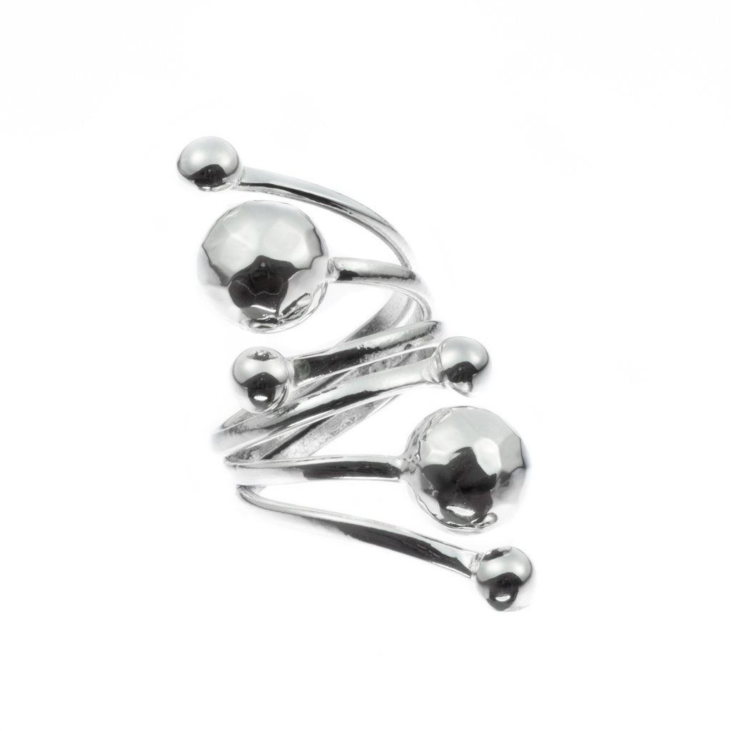 Anillo de Plata largo con brazos