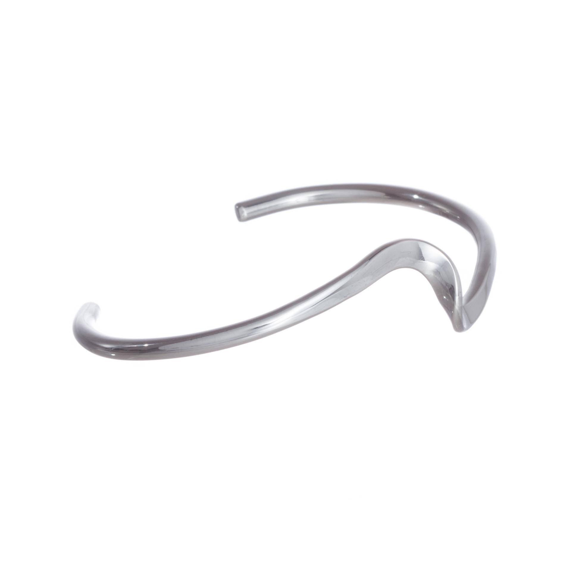 Brazalete rayo ondulado de Plata