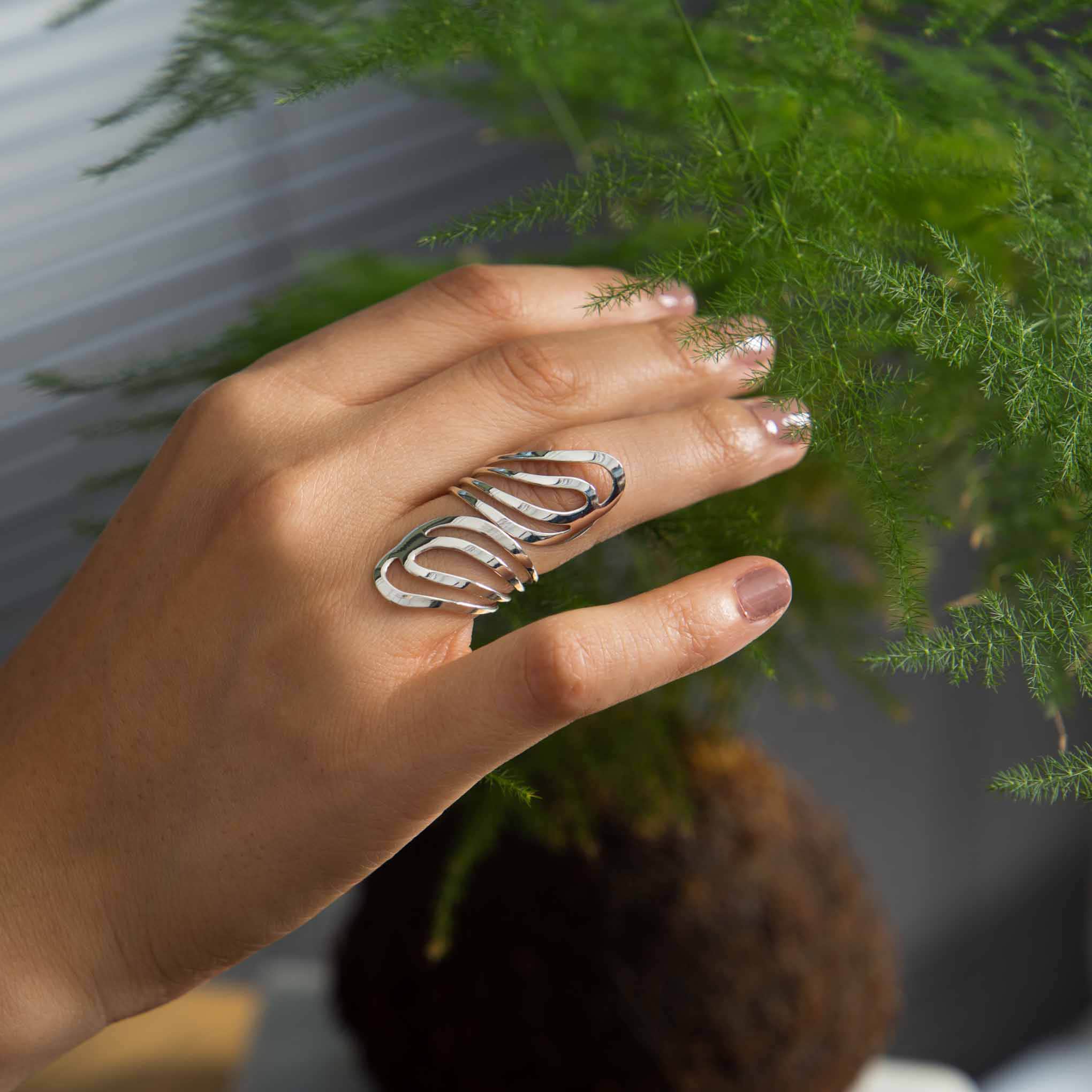 Anillo de Plata Alas